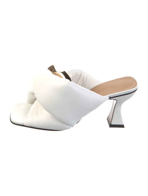 J.W. Anderson Leather Printed Slides