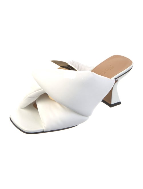 J.W. Anderson Leather Printed Slides