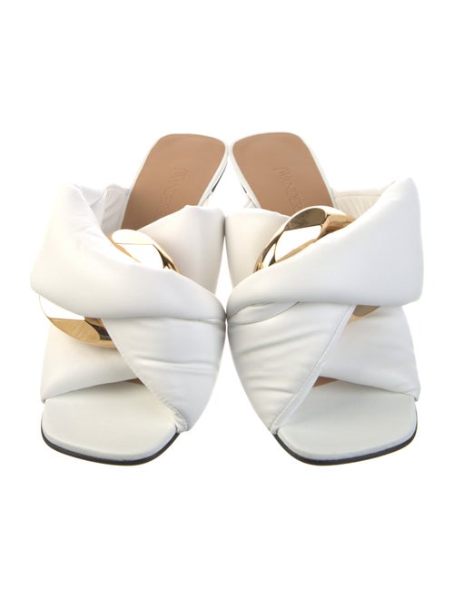 J.W. Anderson Leather Printed Slides