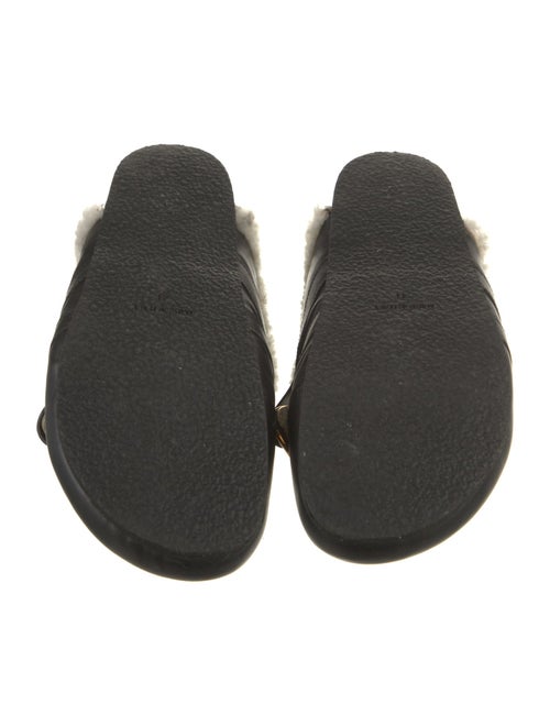 J.W. Anderson Leather Chain-Link Accents Mules