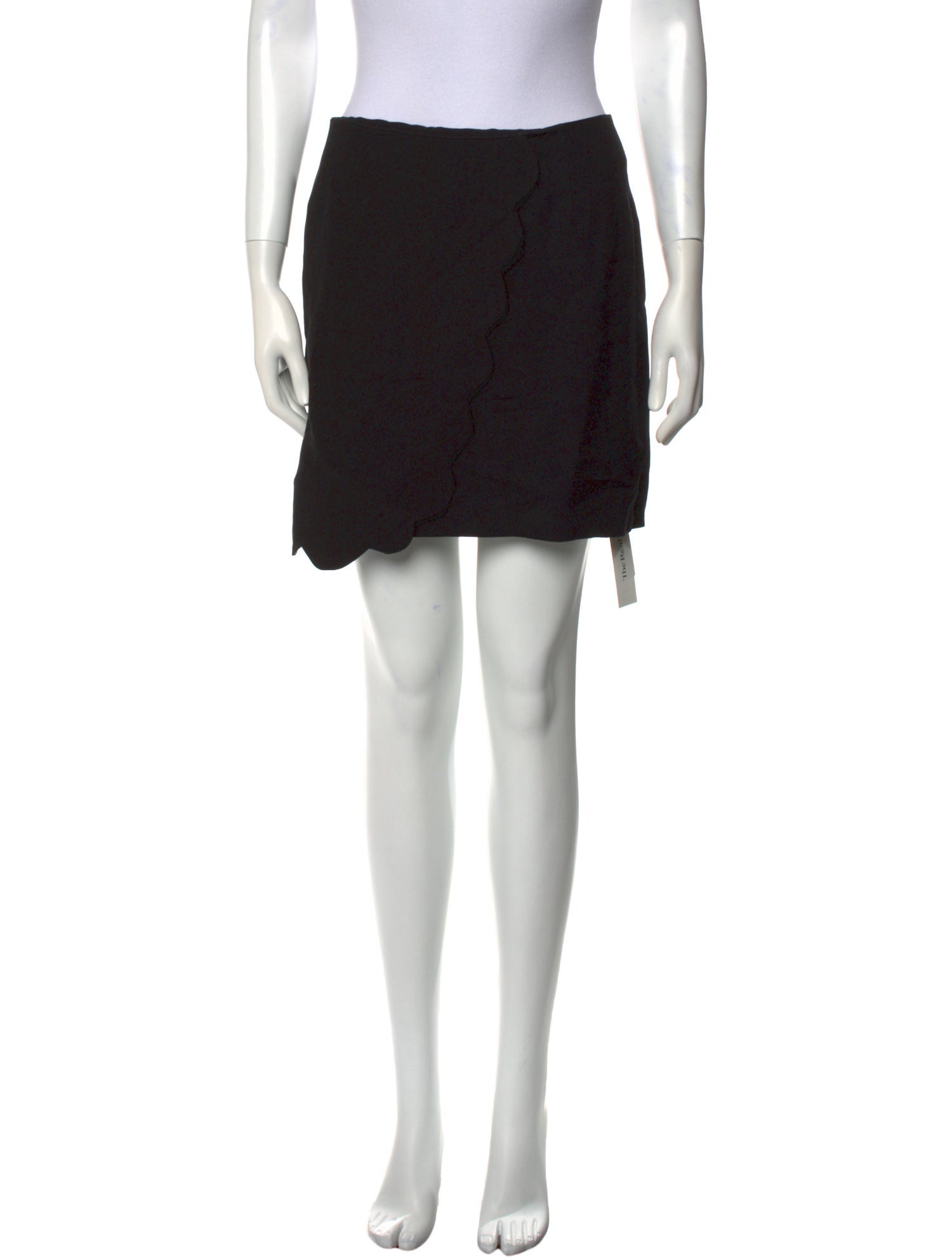 J.W. Anderson Scalloped Accent Mini Skirt