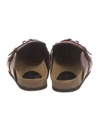 J.W. Anderson Leather Mules