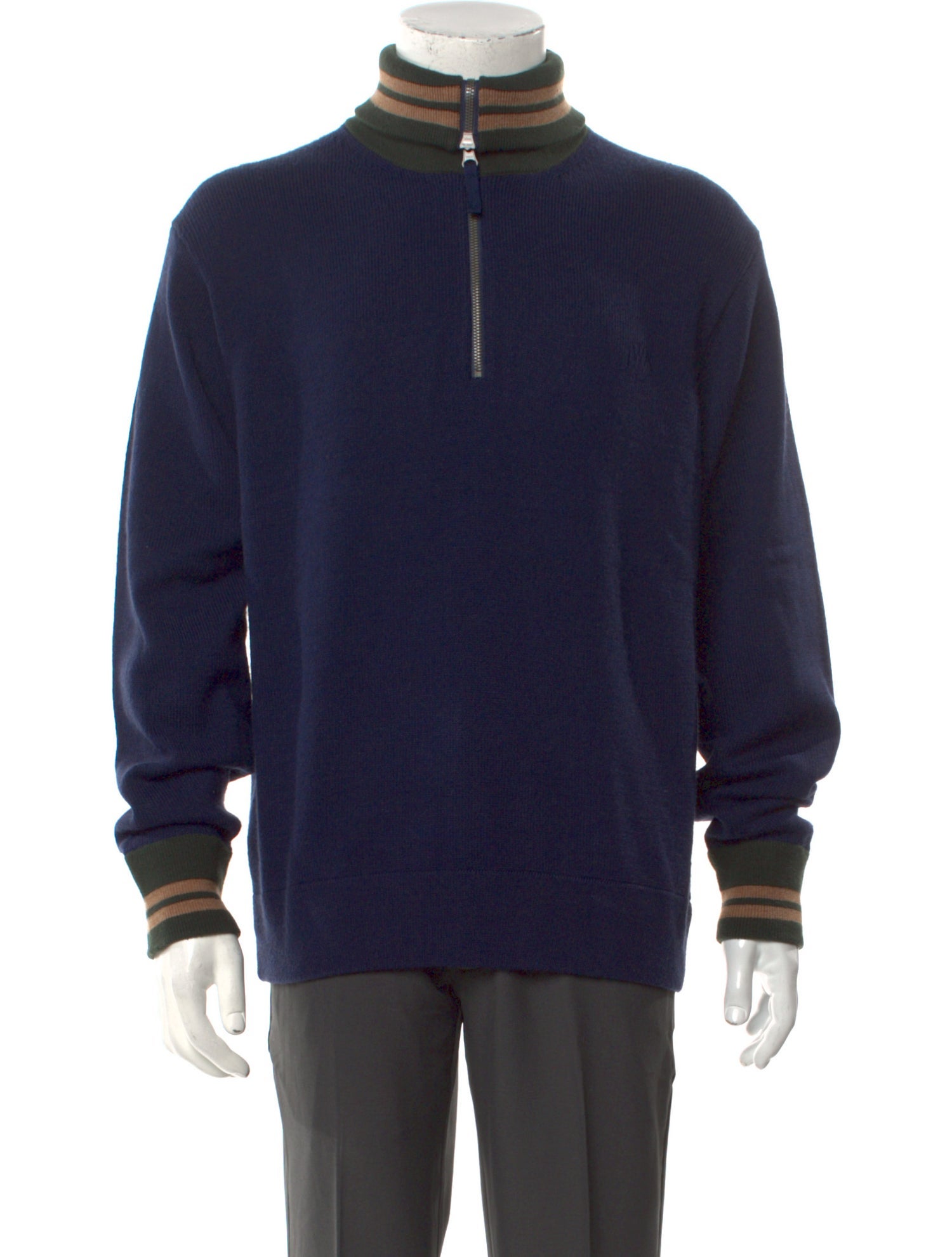 J.W. Anderson Mock Neck Long Sleeve Pullover
