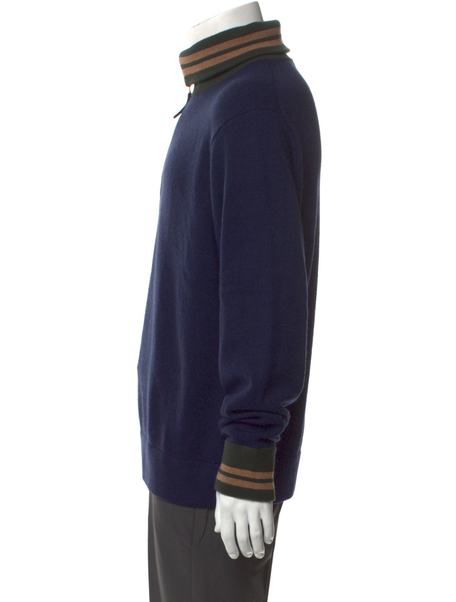 J.W. Anderson Mock Neck Long Sleeve Pullover