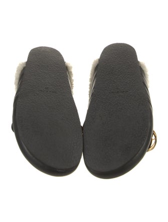 J.W. Anderson Leather Chain-Link Accents Mules