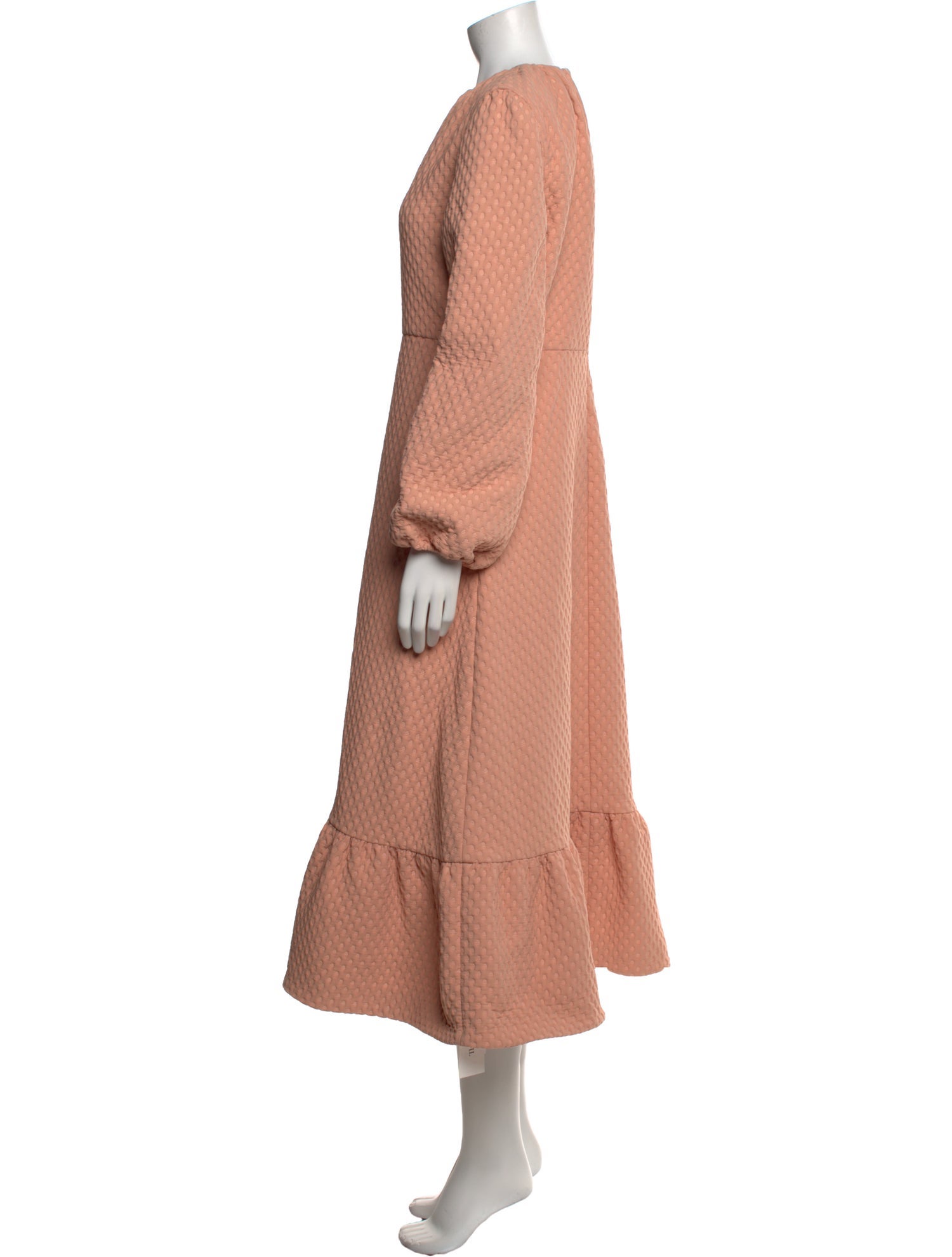 J.W. Anderson Crew Neck Long Dress