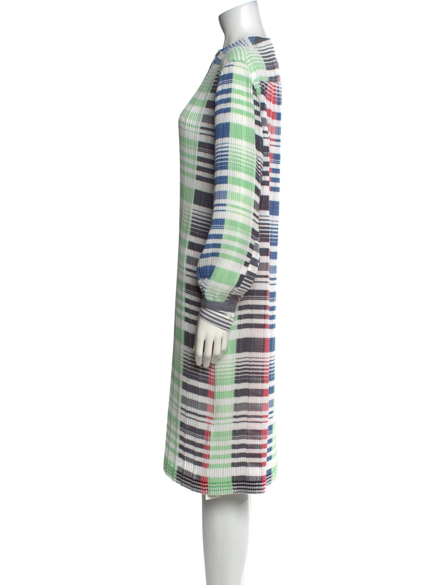 J.W. Anderson Striped Midi Length Dress