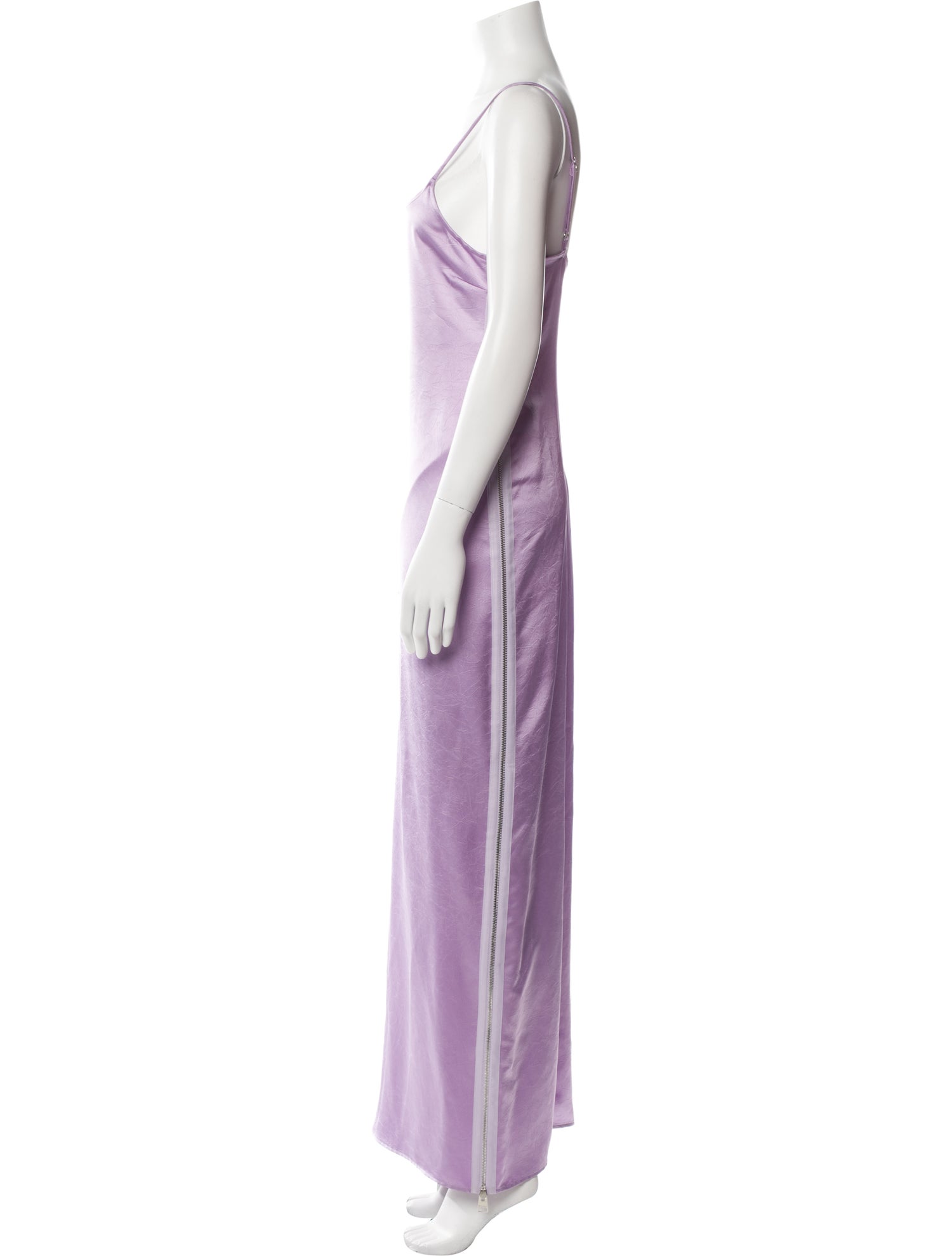 J.W. Anderson Square Neckline Long Dress