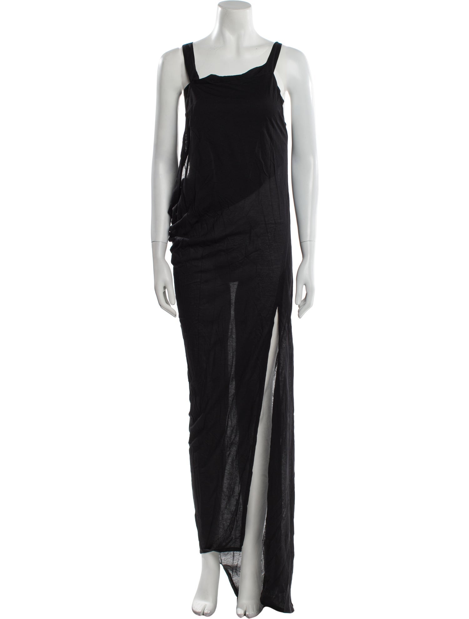 J.W. Anderson Square Neckline Long Dress