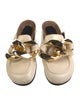 J.W. Anderson Leather Chain-Link Accents Mules