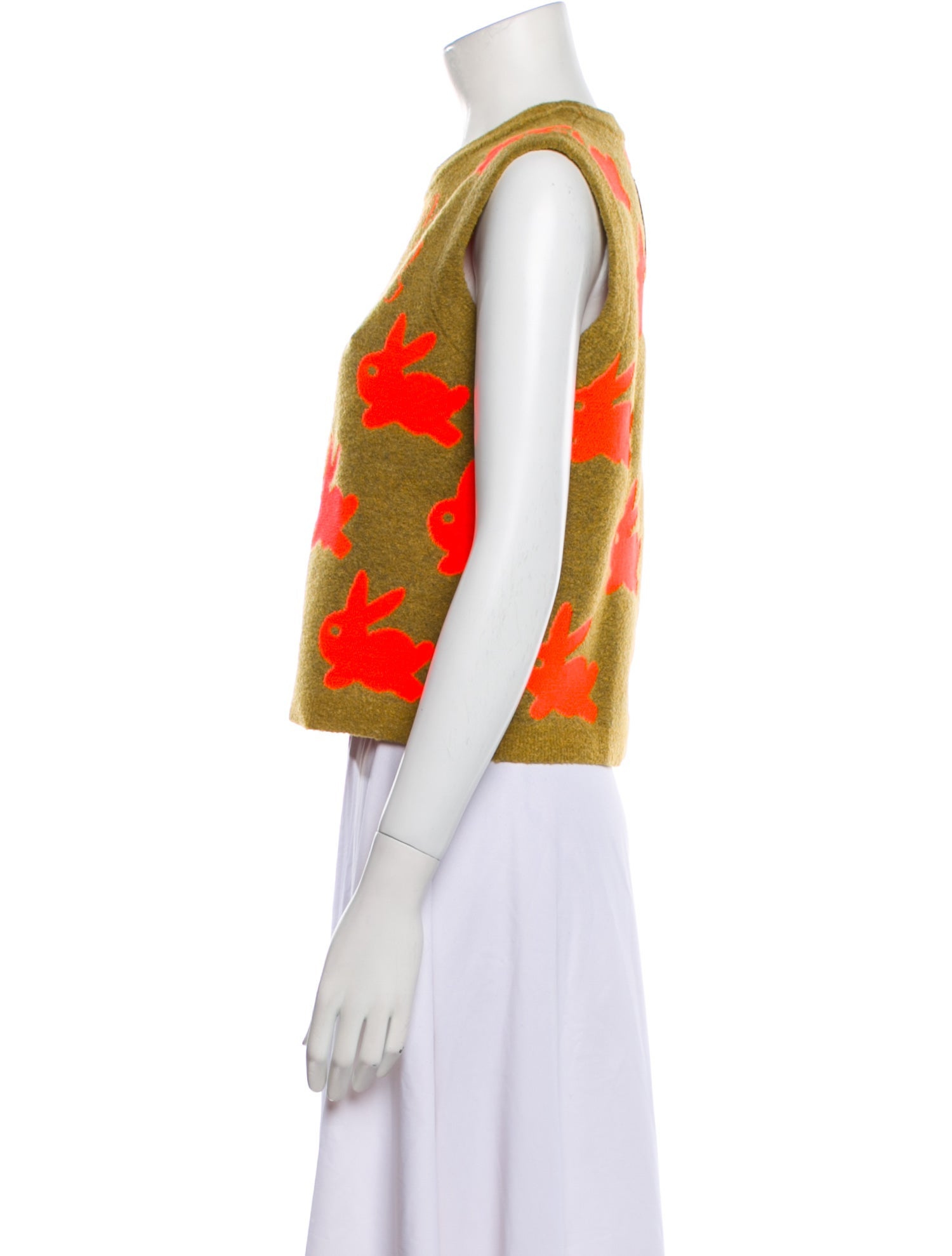 J.W. Anderson Printed Crew Neck Top