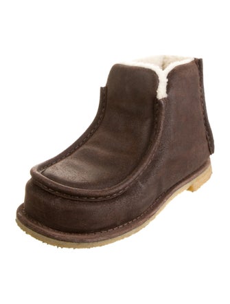 J.W. Anderson Leather Lace-Up Boots