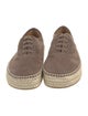 J.W. Anderson Suede Whipstitch Trim Espadrille Sneakers