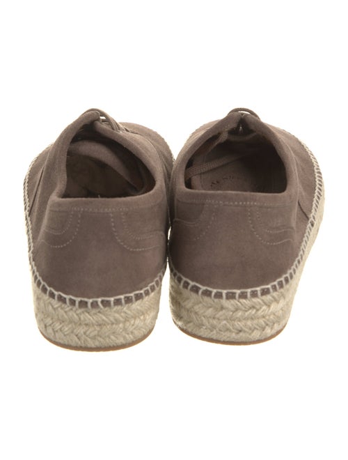 J.W. Anderson Suede Whipstitch Trim Espadrille Sneakers