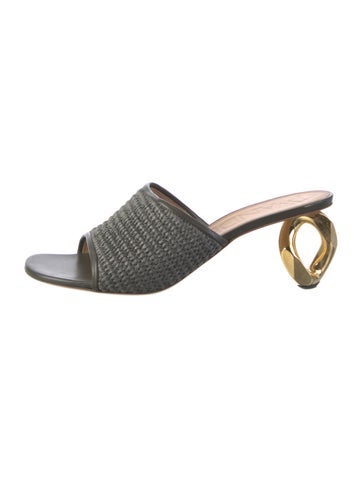 J.w. Anderson Sandals Raffia Slides IT 41 | 11
