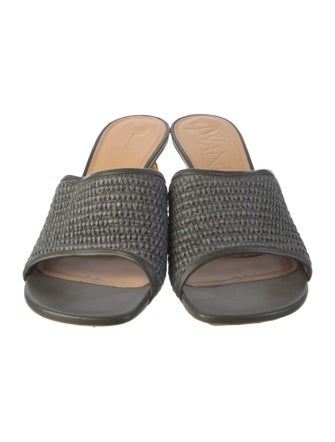 J.W. Anderson Raffia Slides