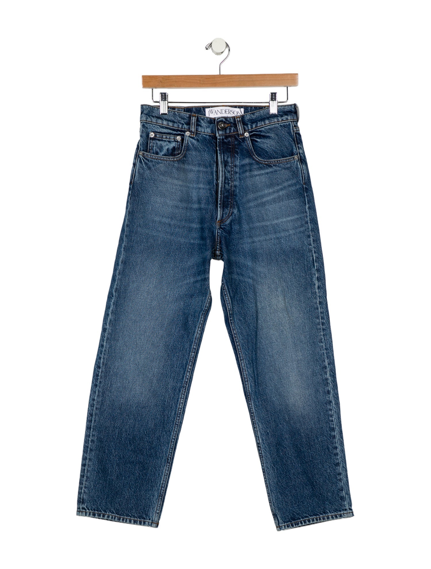 J.W. Anderson High-Rise Straight Leg Jeans w/ Tags