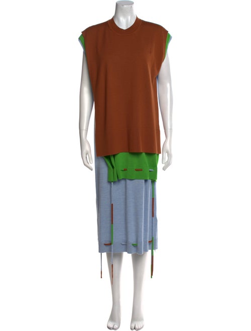 J.W. Anderson Wool Midi Length Dress