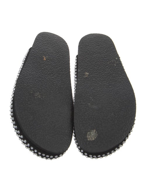 J.W. Anderson Suede Crystal Embellishments Mules