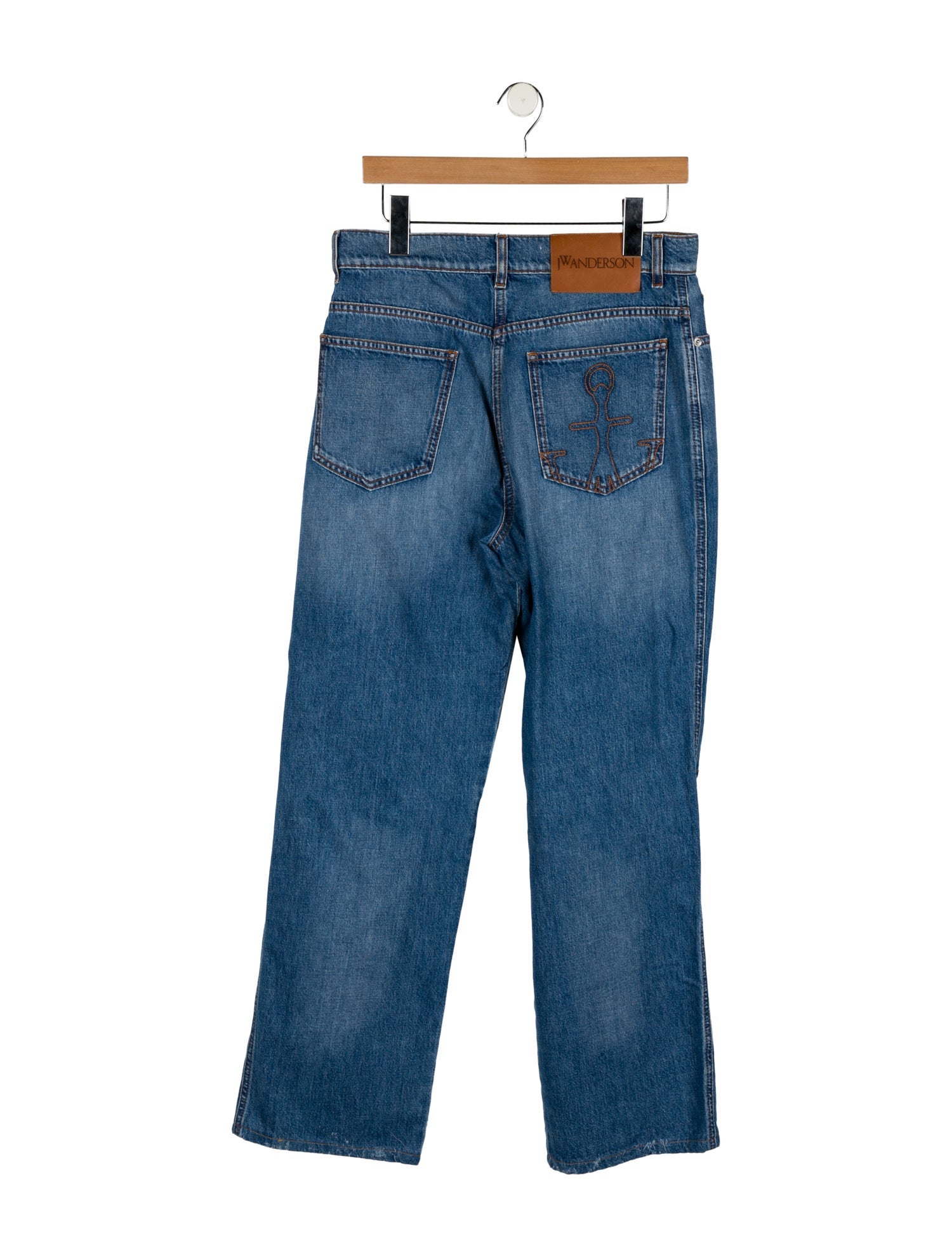J.W. Anderson High-Rise Wide Leg Jeans