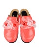 J.W. Anderson Leather Chain-Link Accents Mules