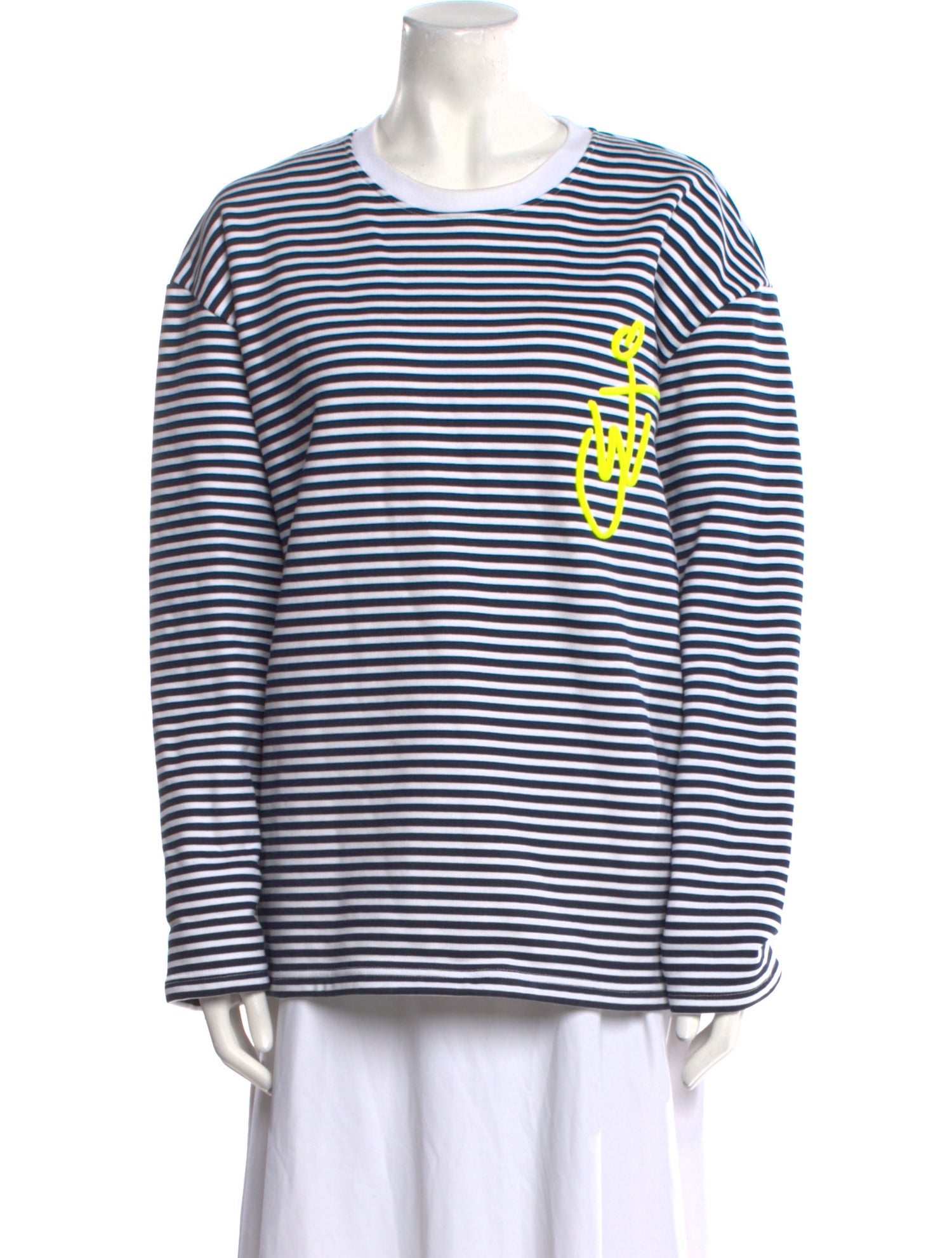 J.W. Anderson Striped Crew Neck T-Shirt