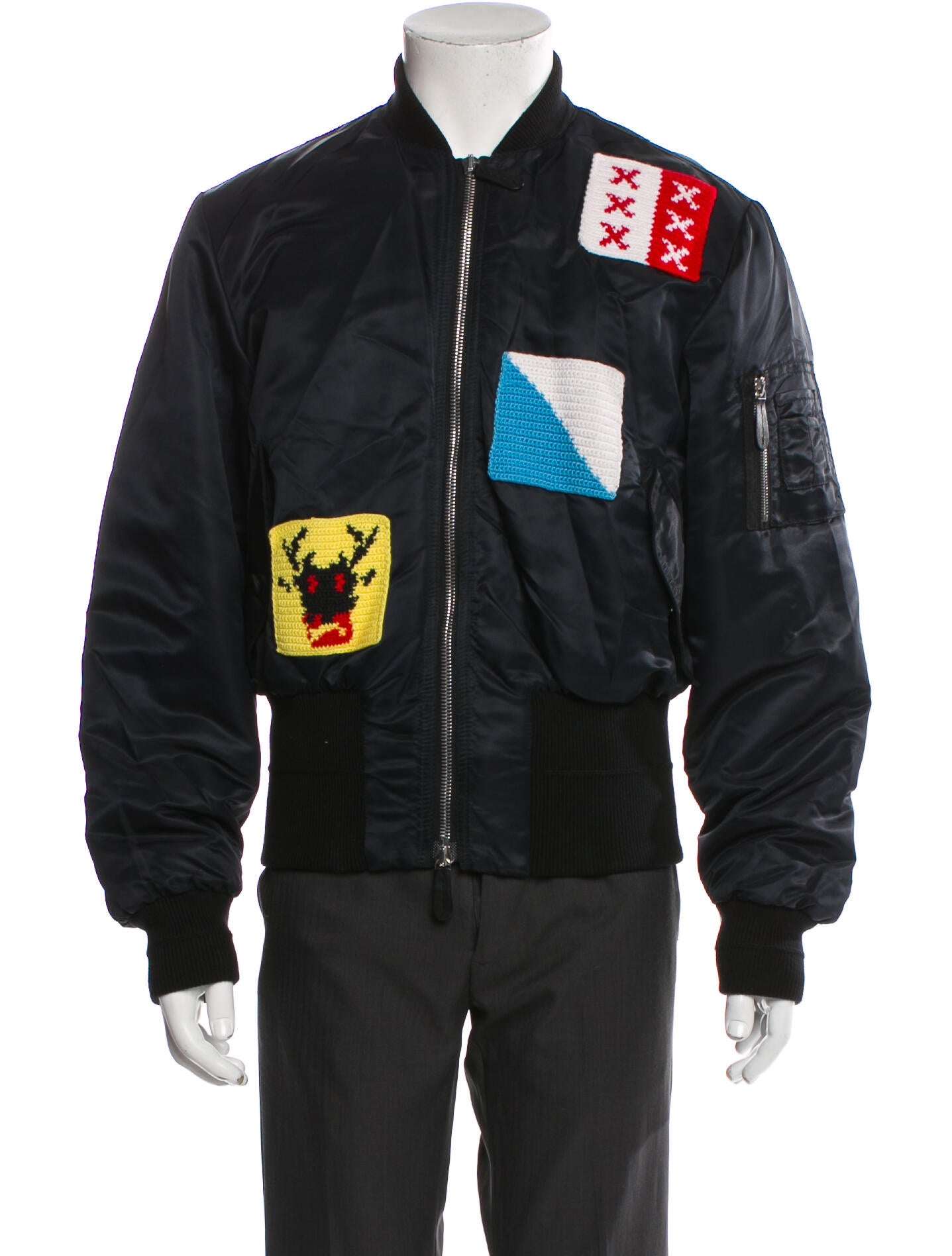 J.W. Anderson Graphic Print Bomber Jacket
