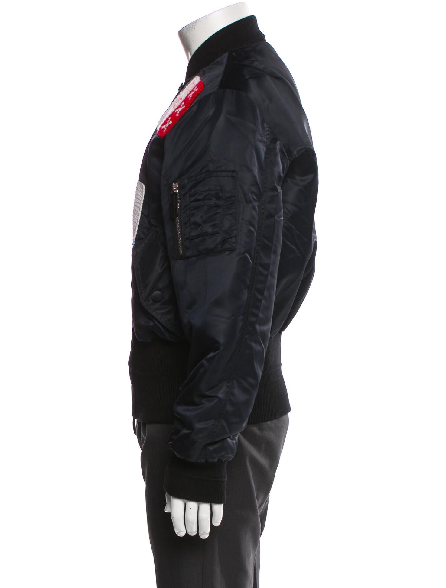 J.W. Anderson Graphic Print Bomber Jacket