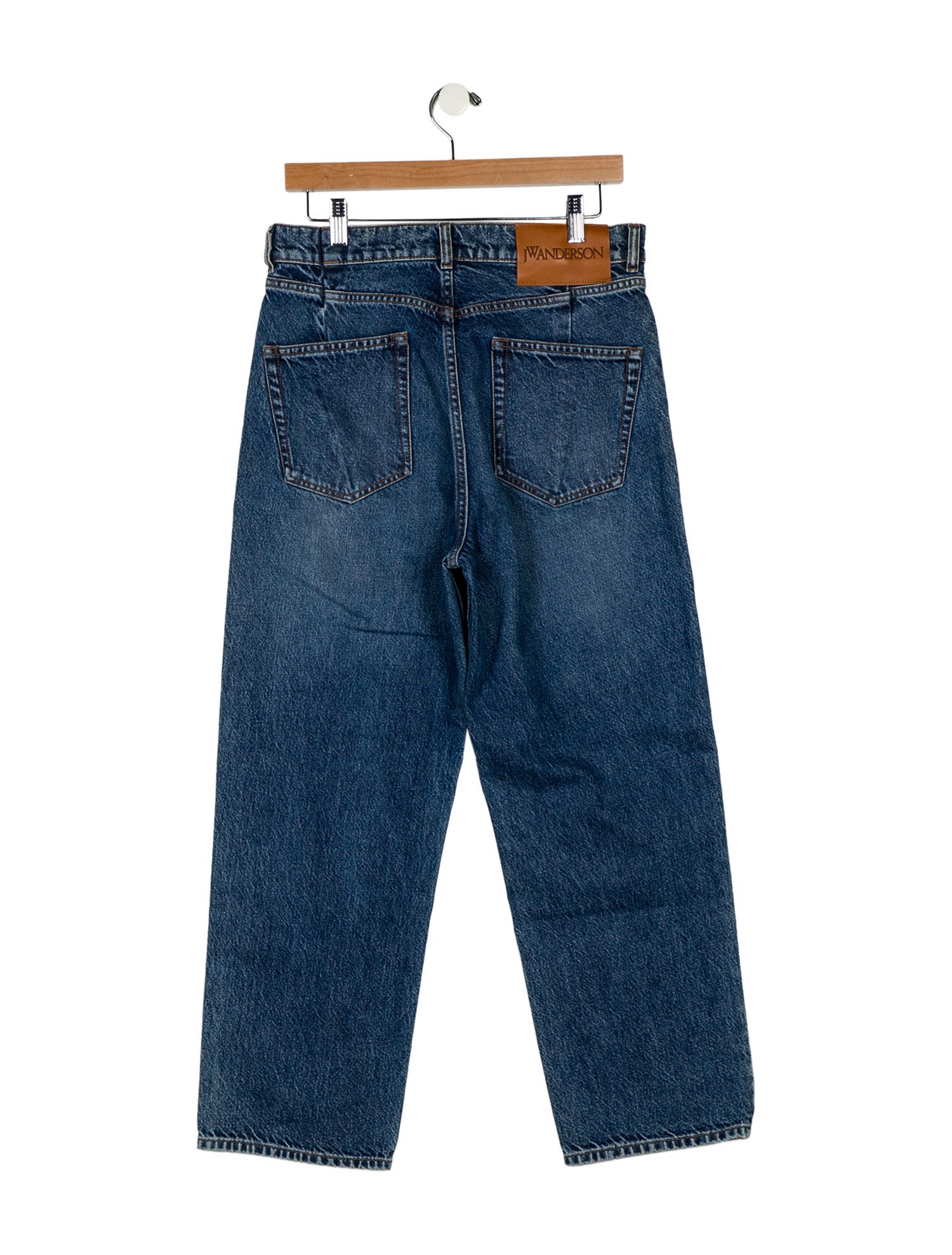 J.W. Anderson High-Rise Wide Leg Jeans
