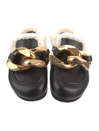 Rag & Bone J.W. Anderson Leather Chain-Link Accents Mules