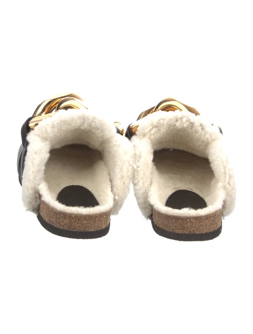 Rag & Bone J.W. Anderson Leather Chain-Link Accents Mules