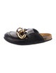 J.W. Anderson Leather Chain-Link Accents Slippers