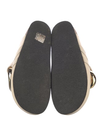J.W. Anderson Leather Chain-Link Accents Mules
