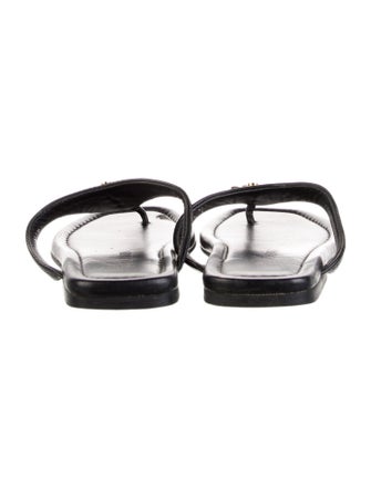 J.W. Anderson Leather Flip Flops