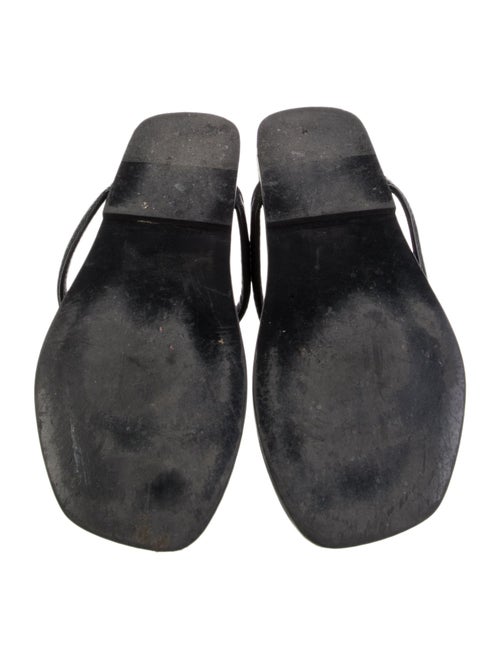 J.W. Anderson Leather Flip Flops