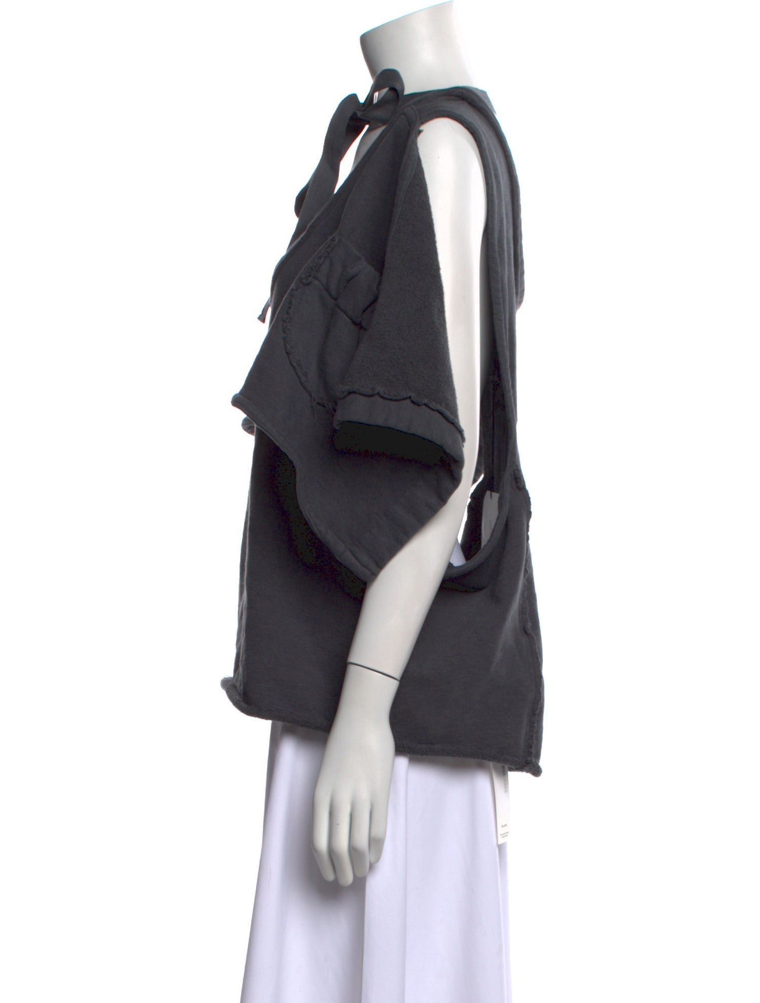 J.W. Anderson Cowl Neck Three-Quarter Sleeve Top w/ Tags