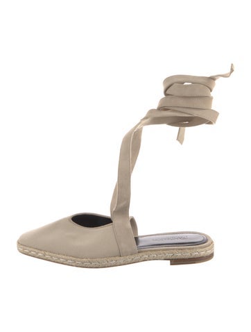 J.w. Anderson Flats Canvas Mules IT 39 | 9