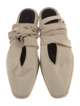 J.W. Anderson Canvas Mules