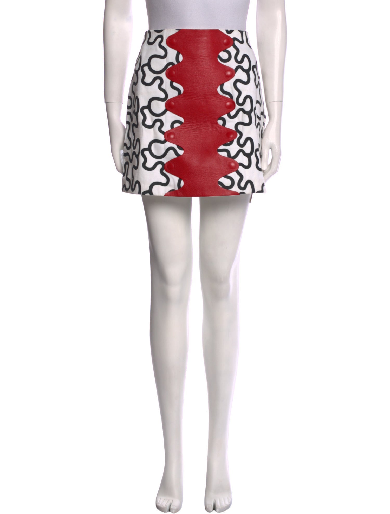 J.W. Anderson Printed Mini Skirt