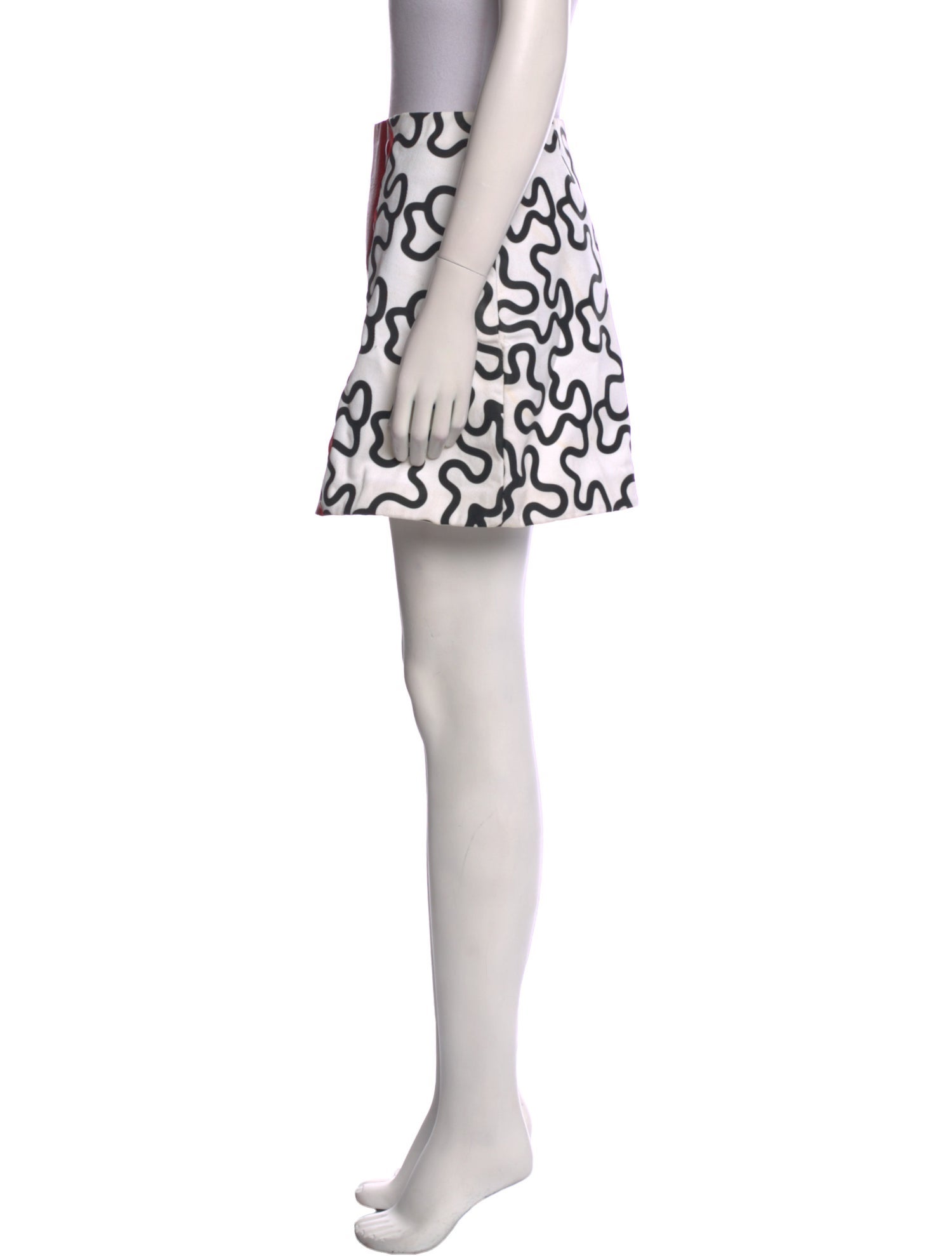 J.W. Anderson Printed Mini Skirt