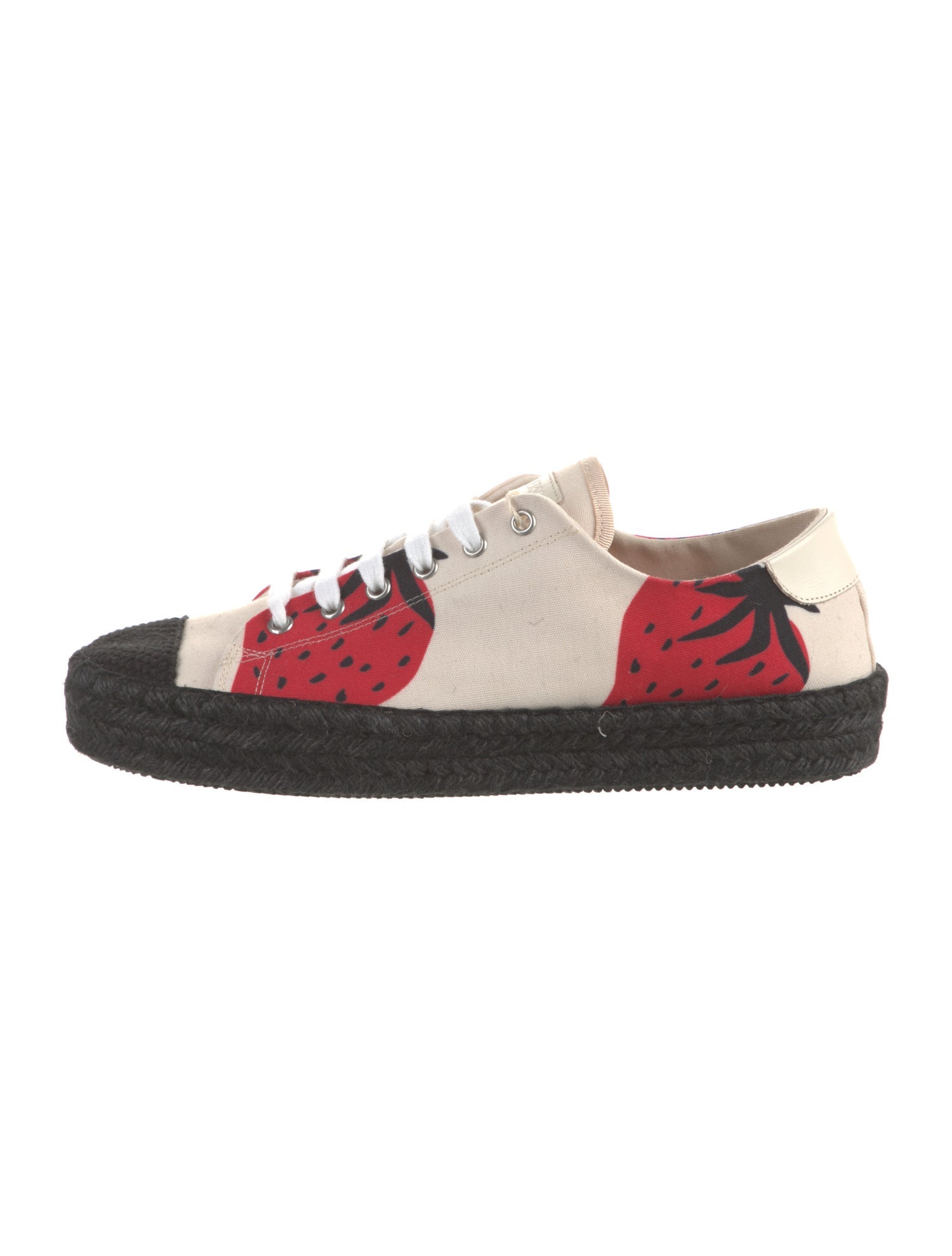 J.W. Anderson Canvas Graphic Print Sneakers