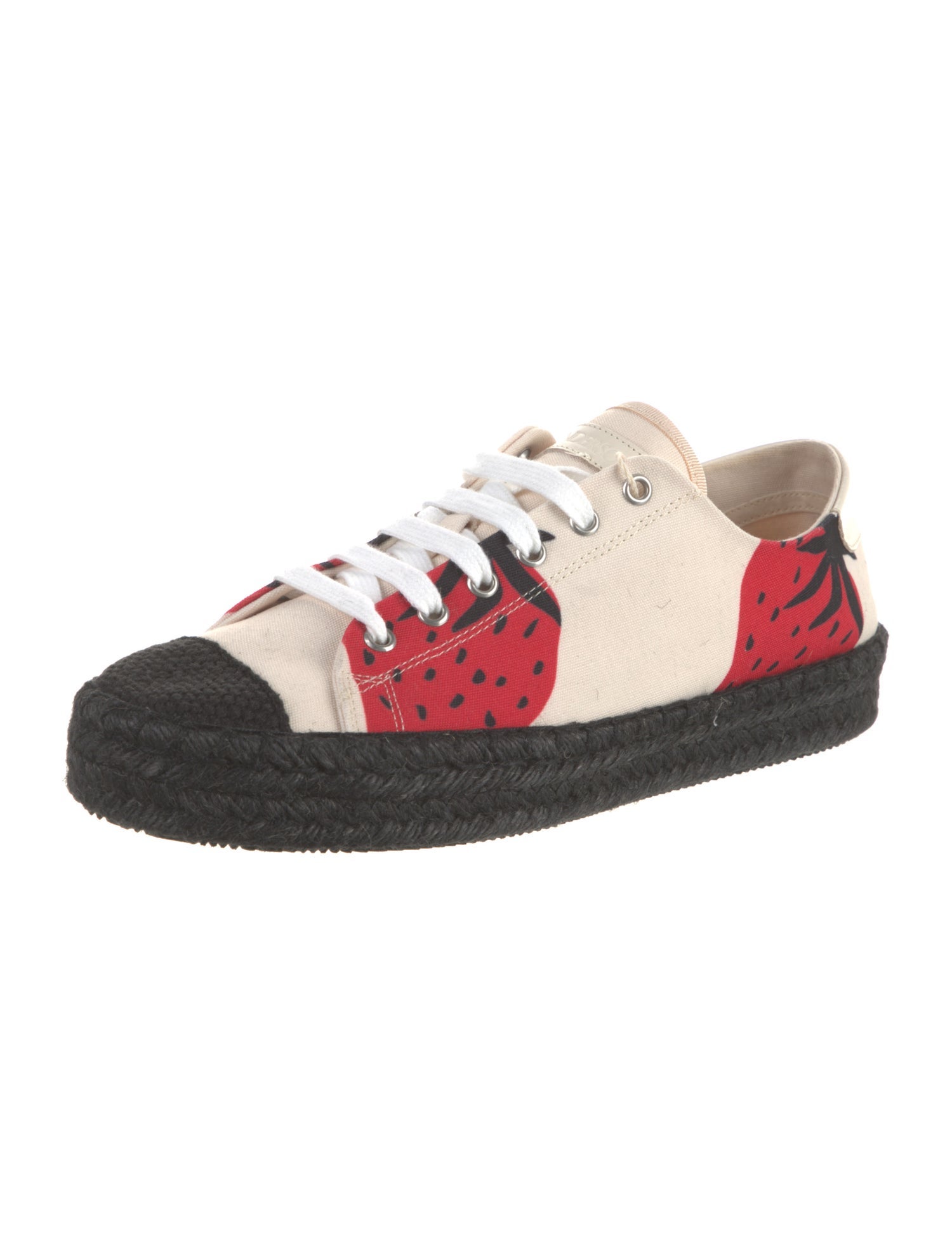 J.W. Anderson Canvas Graphic Print Sneakers