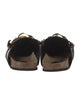 J.W. Anderson Leather Chain-Link Accents Slides