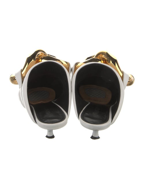 J.W. Anderson Leather Floral Print Mules