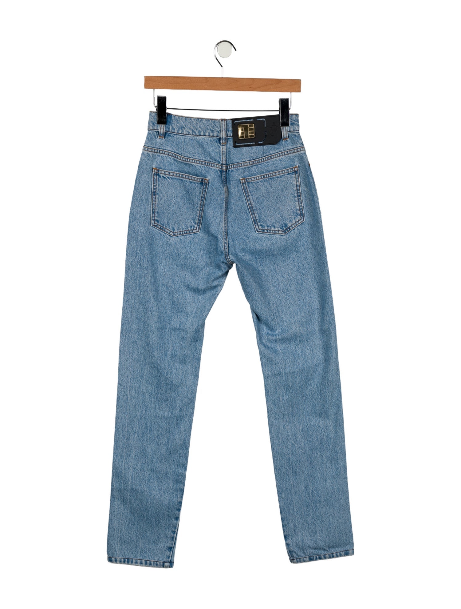 J.W. Anderson Mid-Rise Straight Leg Jeans