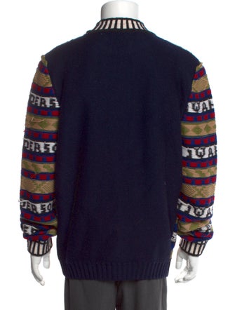 J.W. Anderson Merino Wool Printed Pullover