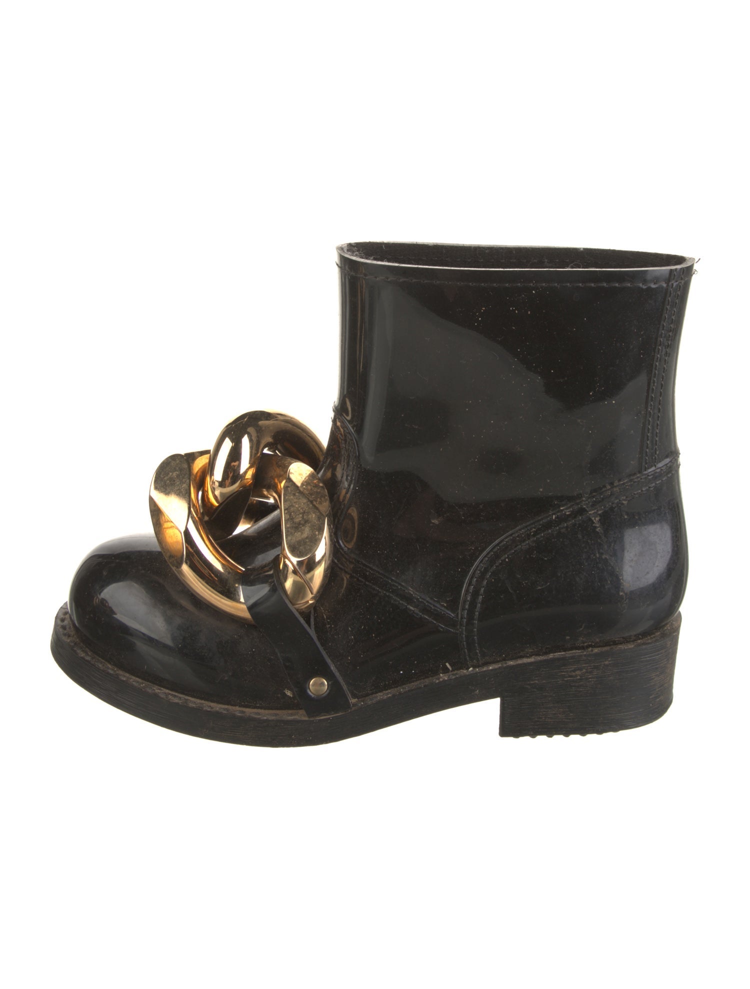 J.W. Anderson Rubber Chain-Link Accents Rain Boots