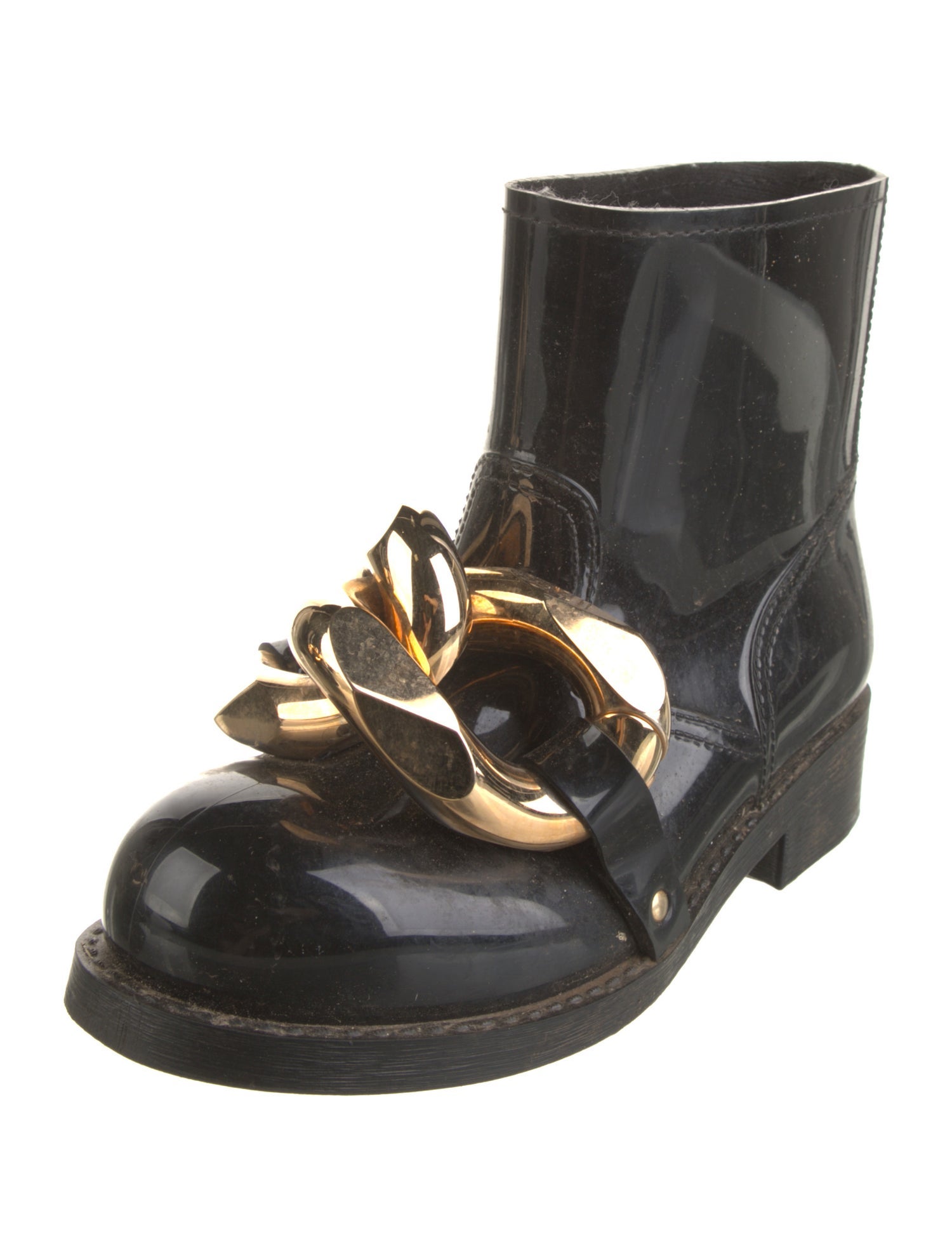 J.W. Anderson Rubber Chain-Link Accents Rain Boots