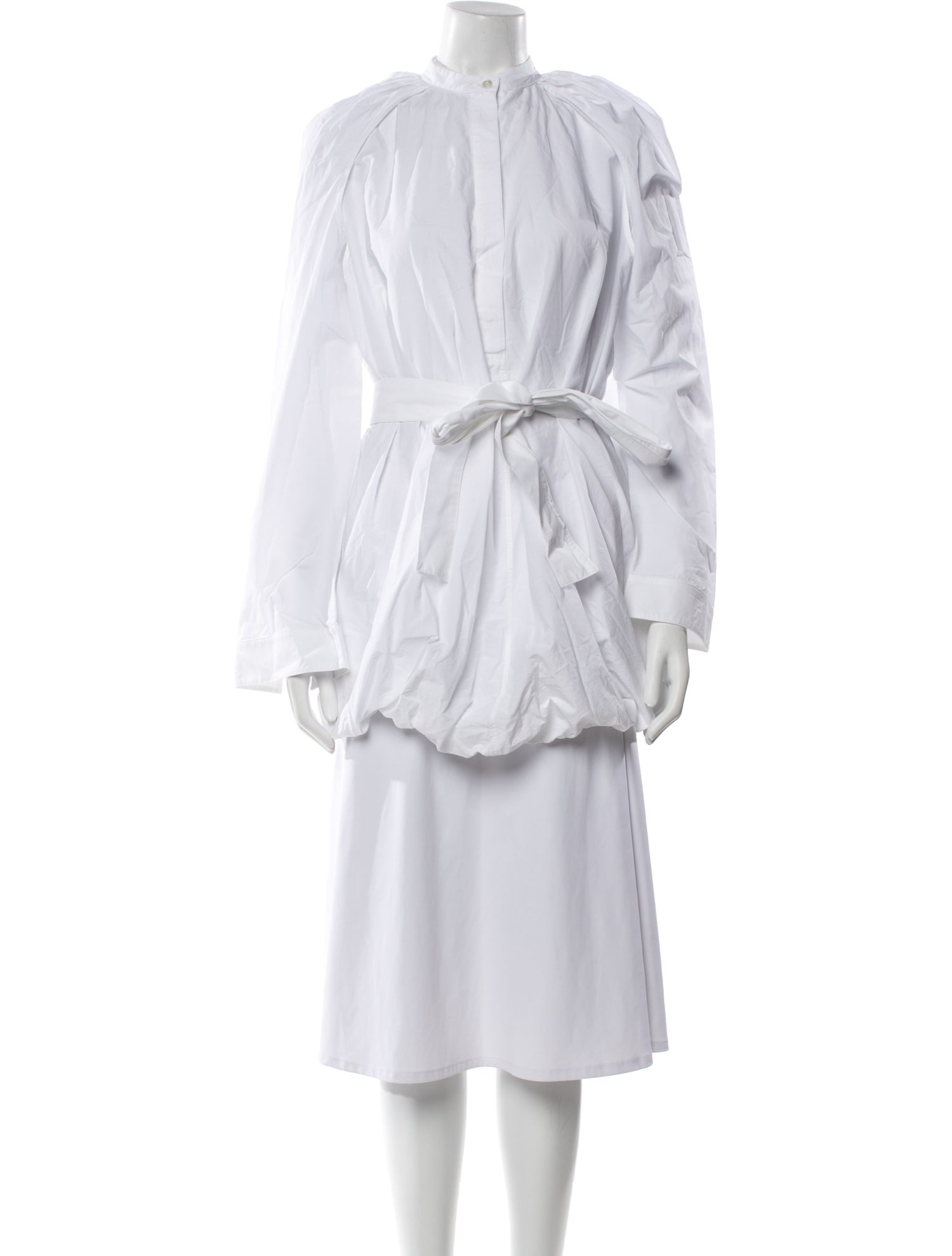 J.W. Anderson Mock Neck Long Sleeve Tunic