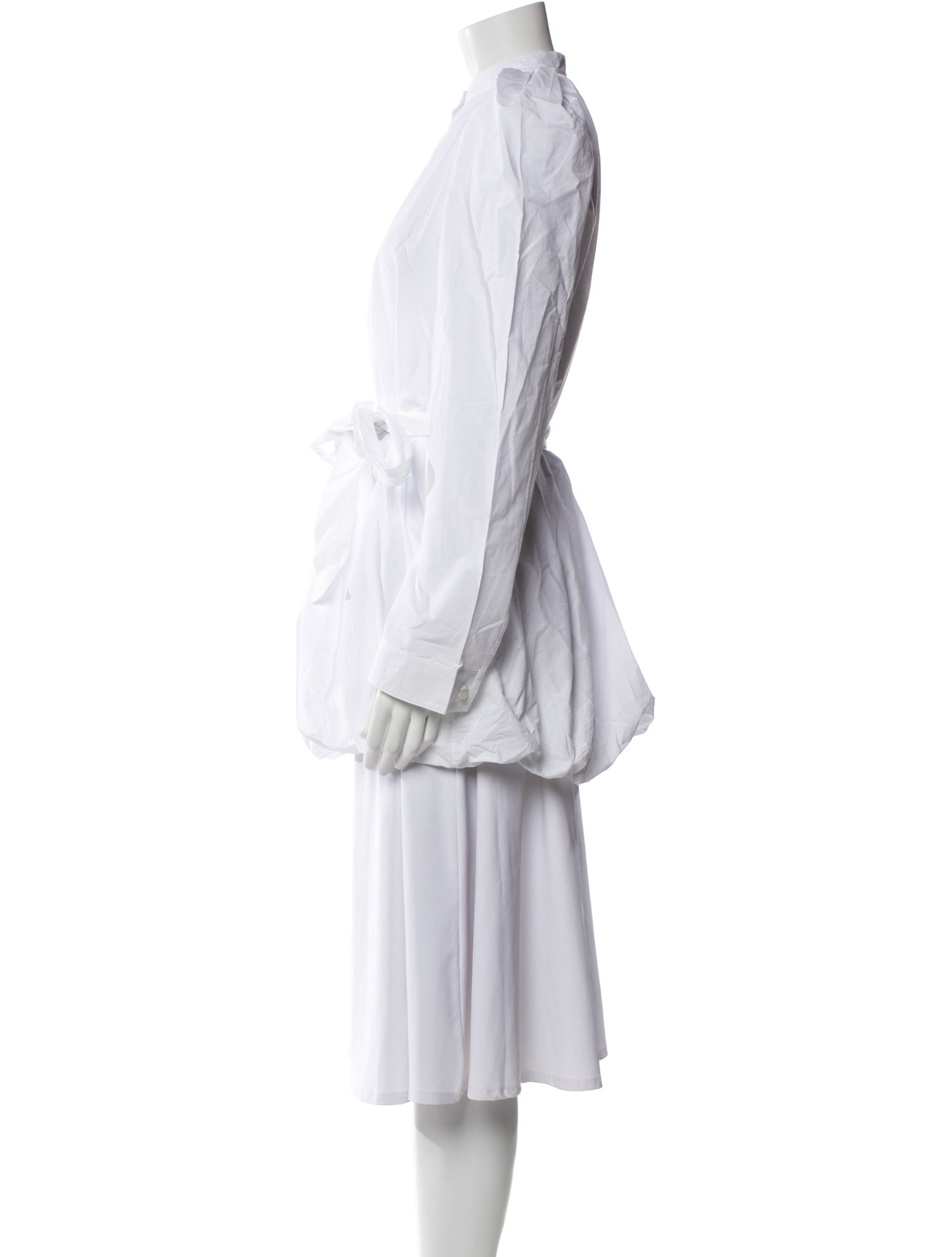 J.W. Anderson Mock Neck Long Sleeve Tunic